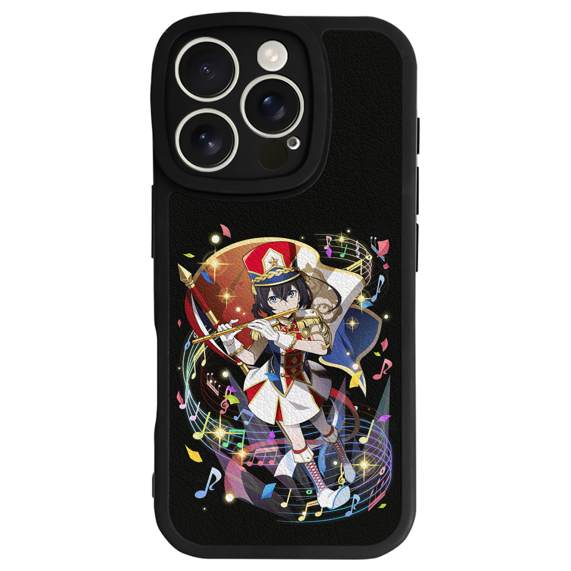 （画像用） 文豪ストレイドッグス Bungo Stray Dogs 【iPhone 16シリーズ対応】シリコンスマホケース（レザー調） 材質：シリコン